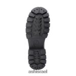 ⁦מגיני ביס פלטפורמה פניני נשים 80RTXL1 ASH מוֹקָסִינִים טלק/שחור⁩ – תמונה ⁦11⁩