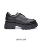 ⁦מגיני ביס פלטפורמה פניני נשים 80RTXL1 ASH מוֹקָסִינִים טלק/שחור⁩ – תמונה ⁦13⁩