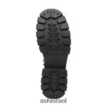 ⁦מגף קרב משובץ lucas studs נשים 80RTXL88 ASH מגפיים שָׁחוֹר⁩ – תמונה ⁦2⁩