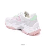 ⁦נעלי ספורט אופנה מכור נשים 80RTXL9 ASH נעלי ספורט פנינה/לבן/ורד⁩ – תמונה ⁦5⁩