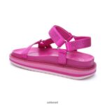 ⁦סנדל אוגו סטראס נשים 80RTXL75 ASH סנדלים fuxia⁩ – תמונה ⁦5⁩