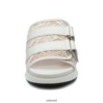 ⁦סנדל ספורט תחרה lou נשים 80RTXL66 ASH סנדלים מלח אוף-וויט/גרדניה-ורוד⁩ – תמונה ⁦3⁩