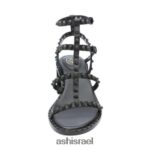 ⁦סנדל עקב בלוק בלוק עצמי של ג'ן ביס נשים 80RTXL70 ASH סנדלים שָׁחוֹר⁩ – תמונה ⁦3⁩