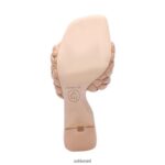⁦סנדל שמלה ארוג של סרינה נשים 80RTXL78 ASH סנדלים עור⁩ – תמונה ⁦2⁩